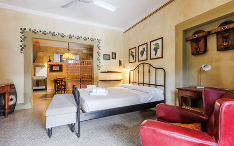 Accommodatie Vinaccia: slaapkamer