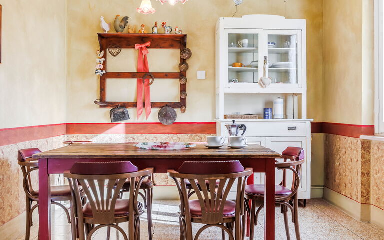 Accommodatie Rossello: Keuken, Lunchroom