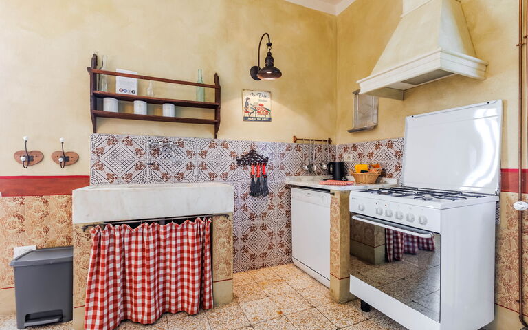 Accommodatie Rossello: Keuken, Lunchroom