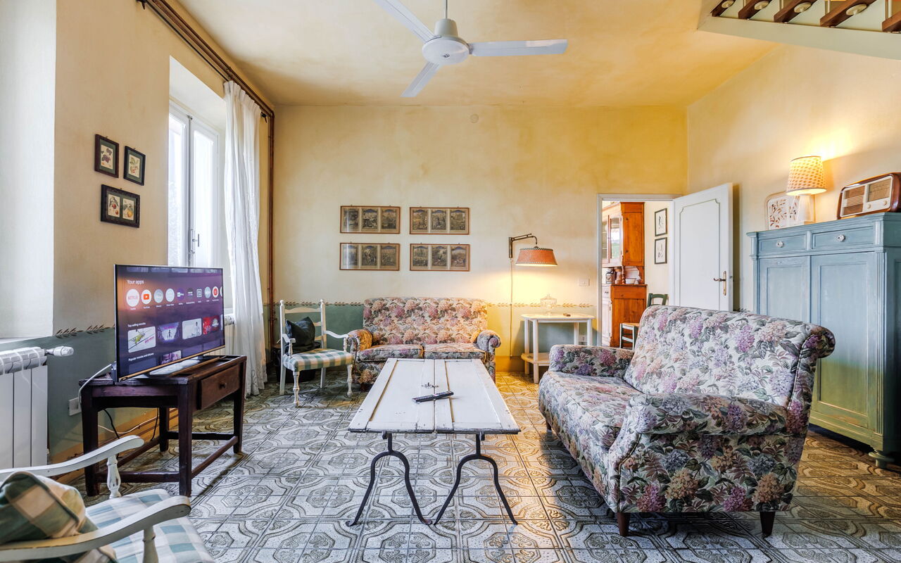 Accommodatie Verderame: Woonkamer