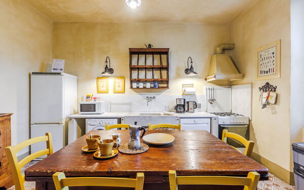 Accommodatie Giallone: Keuken, Lunchroom