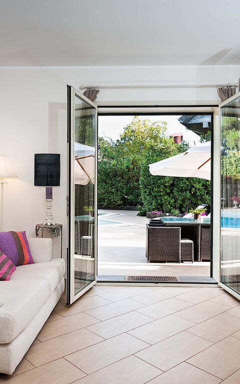 Villa Montefiore: Woonkamer