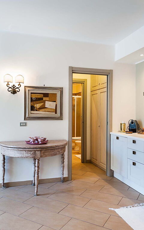 Villa Montefiore: Keuken, Woonkamer