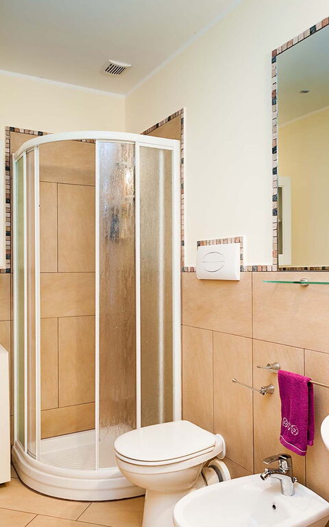 Villa Montefiore: Badkamer