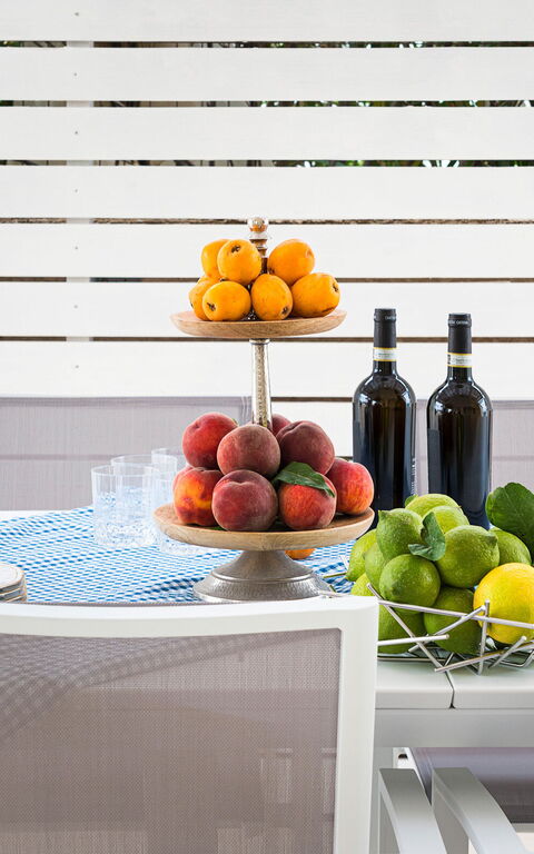 Villa Hermes: Buitenkanten, Eten