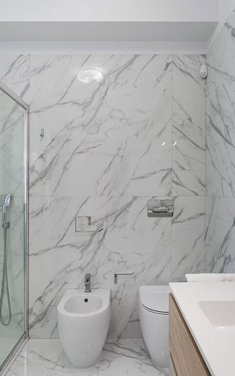 Villa Hermes: Badkamer