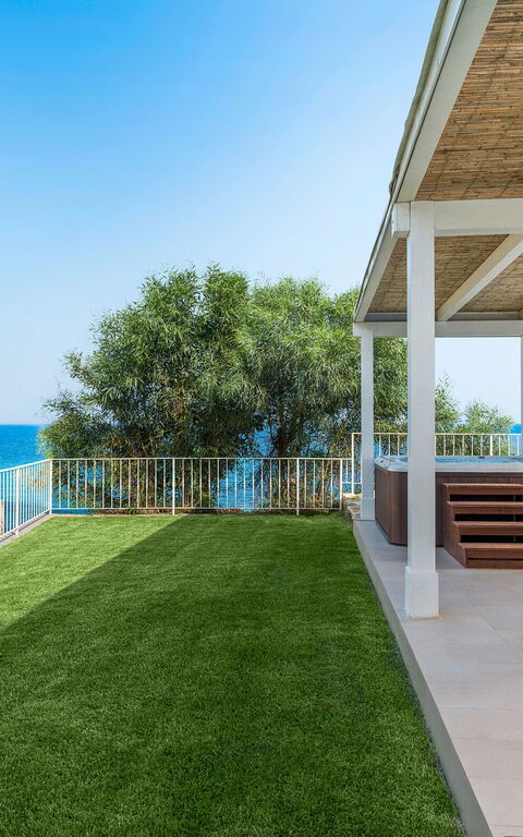 Stella Maris: bubbelbad, Buitenkanten, Buitenshuis, Keer bekeken, Tuin