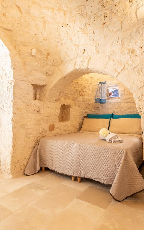 Trullo Adea: slaapkamer