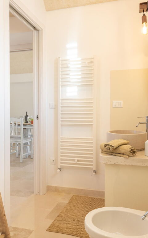 Trullo Adea: Badkamer