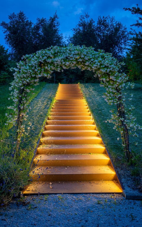 Villa Ca Viola: Buitenkanten, Buitenshuis