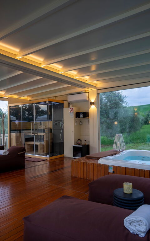 Villa Ca Viola: bubbelbad, Buitenkanten, Buitenshuis, Welzijn