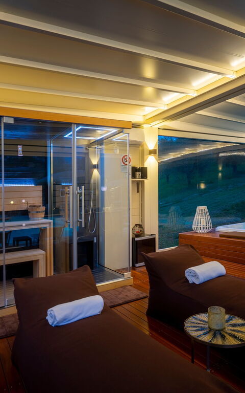 Villa Ca Viola: bubbelbad, Buitenkanten, Buitenshuis, Welzijn