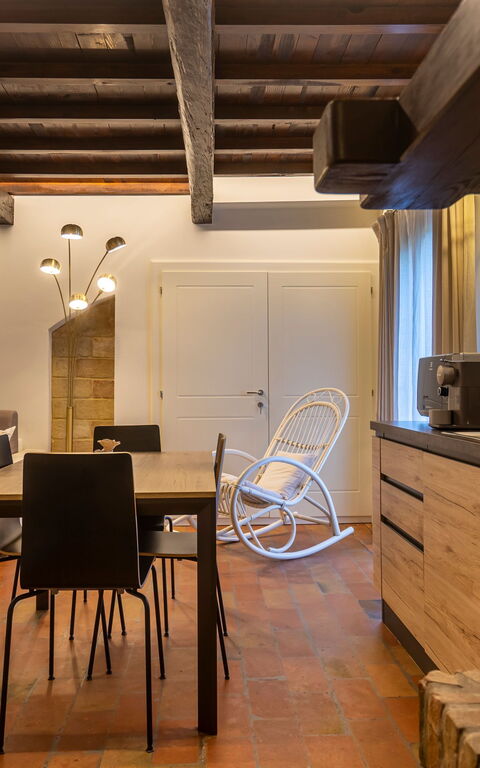 Villa Ca Viola: Keuken, Woonkamer