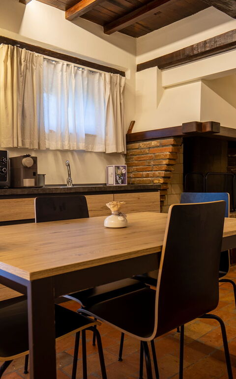 Villa Ca Viola: Keuken, Woonkamer