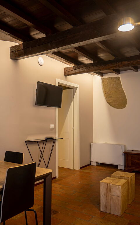 Villa Ca Viola: Woonkamer