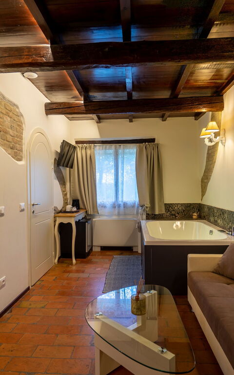 Villa Ca Viola: slaapkamer, Woonkamer