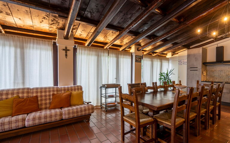 Villa Ca Viola: Keuken, Lunchroom