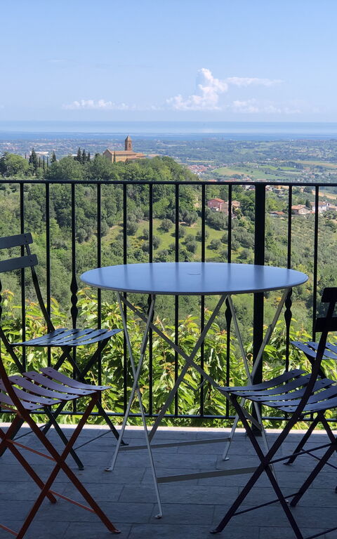 La Nocciola: Balkon / terras / patio