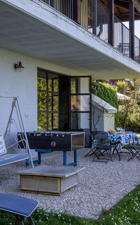 La Nocciola: Balkon / terras / patio, Buitenkanten, Buitenshuis