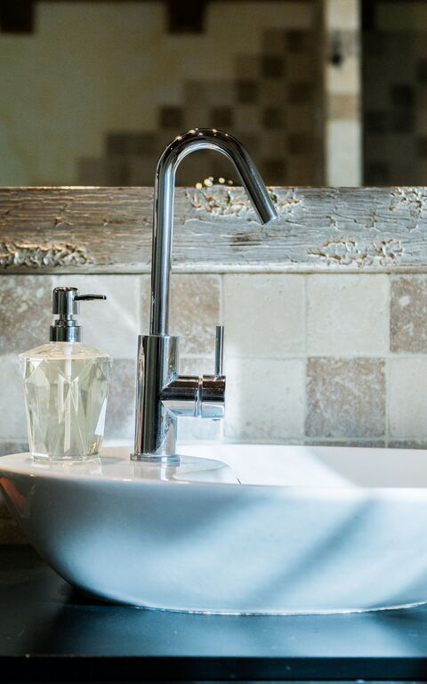 La Nocciola: Badkamer