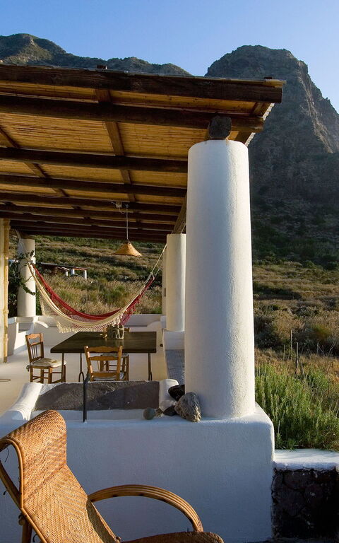 L'ulivo Di Pollara: Balkon / terras / patio, Buitenkanten, Buitenshuis, Hoofdingang