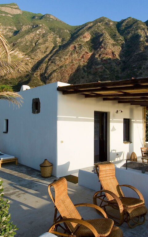 L'ulivo Di Pollara: Balkon / terras / patio, Buitenkanten, Buitenshuis, Hoofdingang