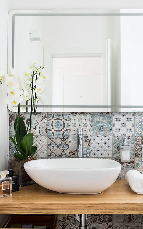 Villa San Lorenzo Timo: Badkamer