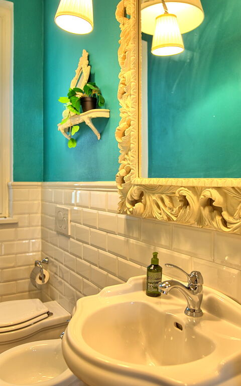 Santo Stefano: Badkamer