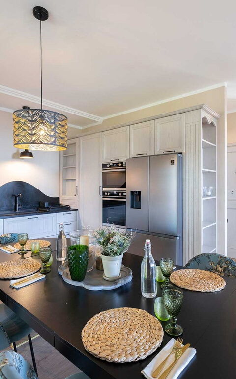 Santo Stefano: Keuken, Lunchroom