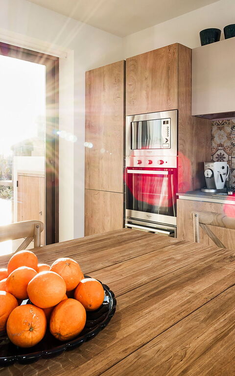 Villa San Lorenzo Ulivo: Keuken, Woonkamer