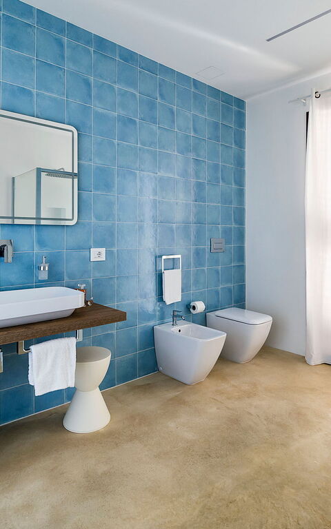 Villa San Lorenzo Ulivo: Badkamer