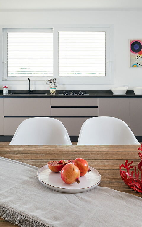 Villa San Lorenzo Fico D'india: Keuken, Woonkamer