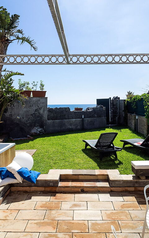 Casa Tecla: Tuin, zwembad