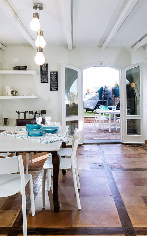 Casa Tecla: Lunchroom, Woonkamer