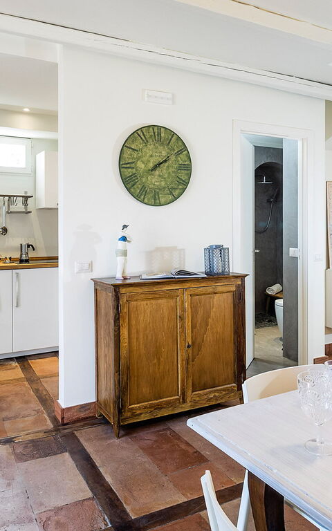 Casa Tecla: Keuken, Lunchroom, Woonkamer