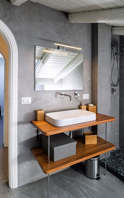 Casa Tecla: Badkamer