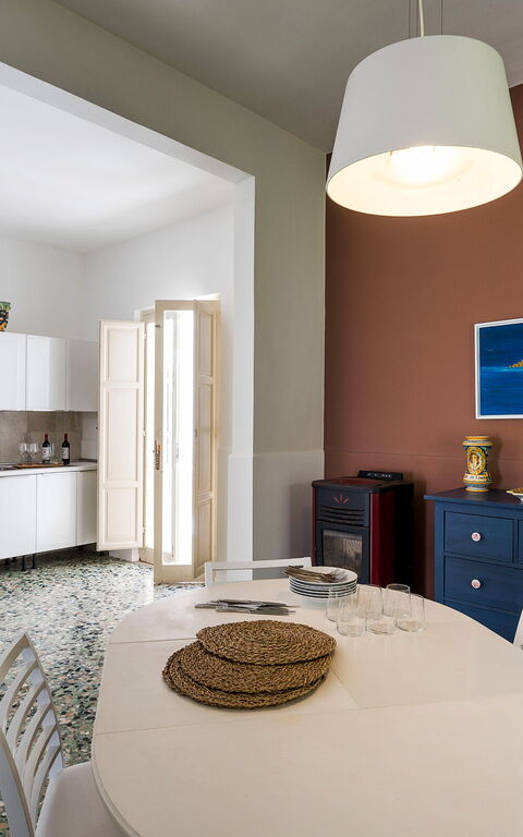 Brezza Marina: Keuken, Lunchroom