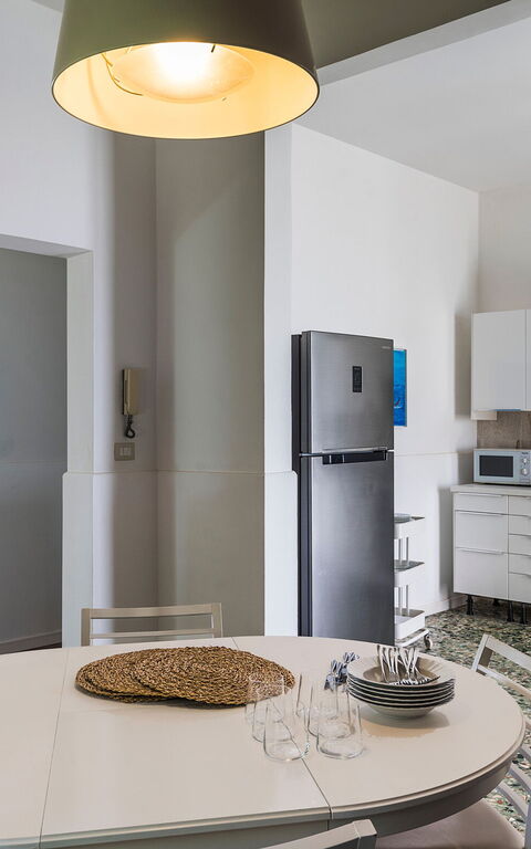 Brezza Marina: Keuken, Lunchroom