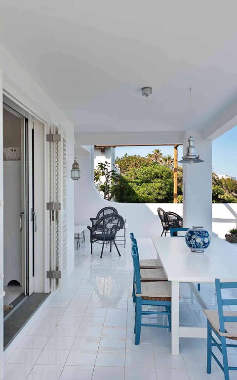 Casa Blu: Balkon / terras / patio