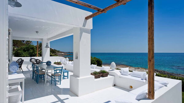 Casa Blu: Balkon / terras / patio, Buitenkanten, Buitenshuis