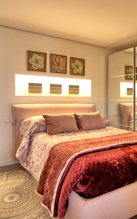 Villa Tagliaferri: slaapkamer