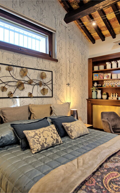 Villa Tagliaferri: slaapkamer