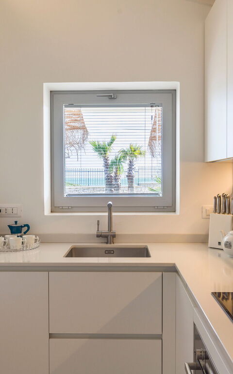 Villa Azulea: Keuken, Woonkamer