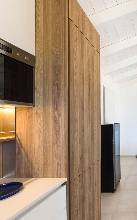 Villa Azulea: Keuken, Woonkamer