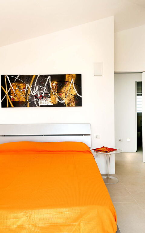 Villa Capo Passero: slaapkamer