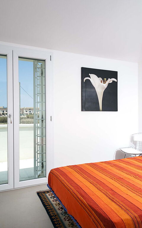 Villa Capo Passero: slaapkamer