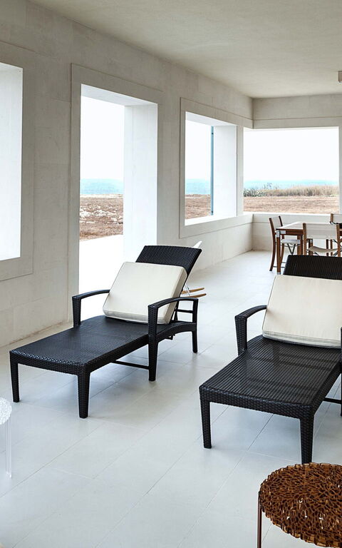 Villa Capo Passero: Balkon / terras / patio