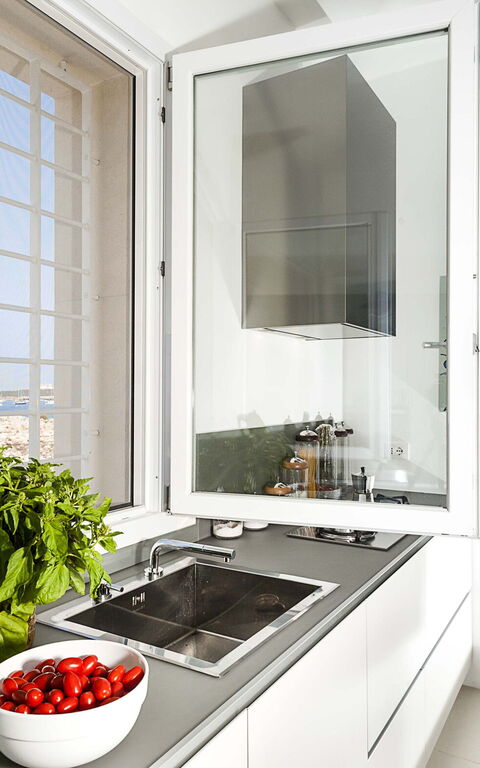 Villa Capo Passero: Keuken