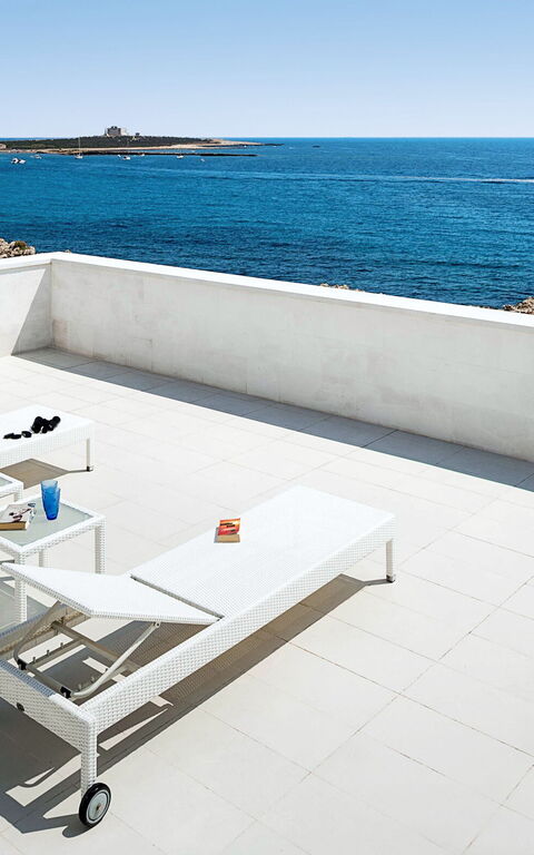 Villa Capo Passero: Balkon / terras / patio, Buitenkanten, Buitenshuis, Keer bekeken