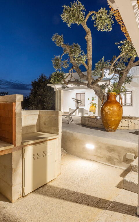 Villa Narkive: Balkon / terras / patio, Buitenkanten, Buitenshuis